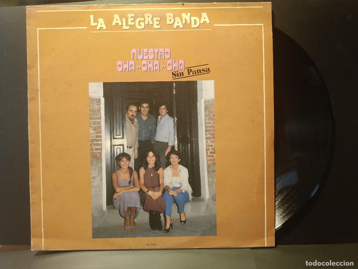 Discos de vinilo: LA ALEGRE BANDA,NUESTRO CHA CHA CHA DEL 87 LP PEPETO
