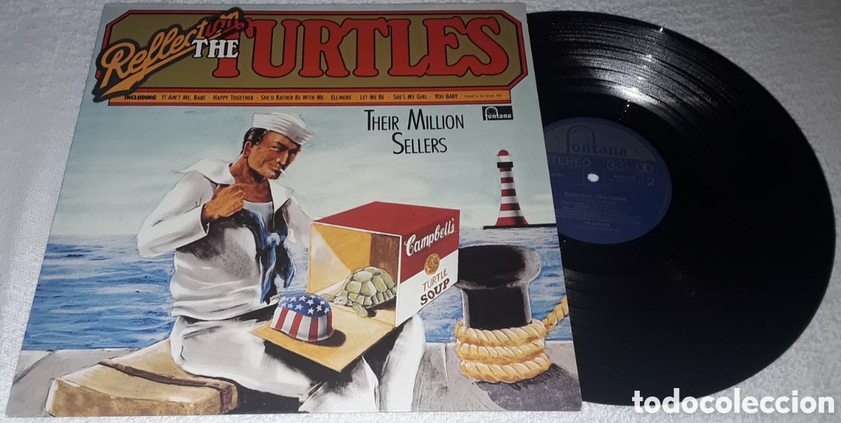 Discos de vinilo: LP - THE TURTLES - REFLECTION - MADE IN GERMANY - THE TURTLES - THEIR MILLION SELLERS