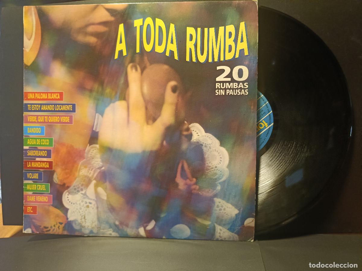 Discos de vinilo: A TODA RUMBA 20 SIN PAUSAS 1991 FONOMIUSIC LP PEPETO