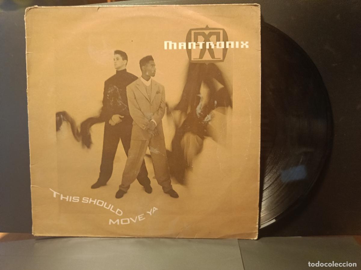 Discos de vinilo: MANTRONIX THIS SHOULD MOVE YA LP 1990 PEPETO