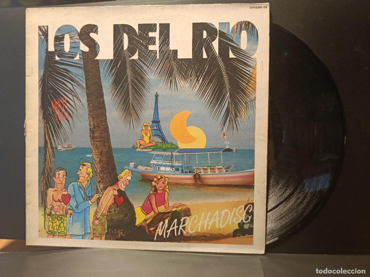 Discos de vinilo: LOS DEL RIO MARCHADISC MAXI ZAFIRO 1987 PEPETO