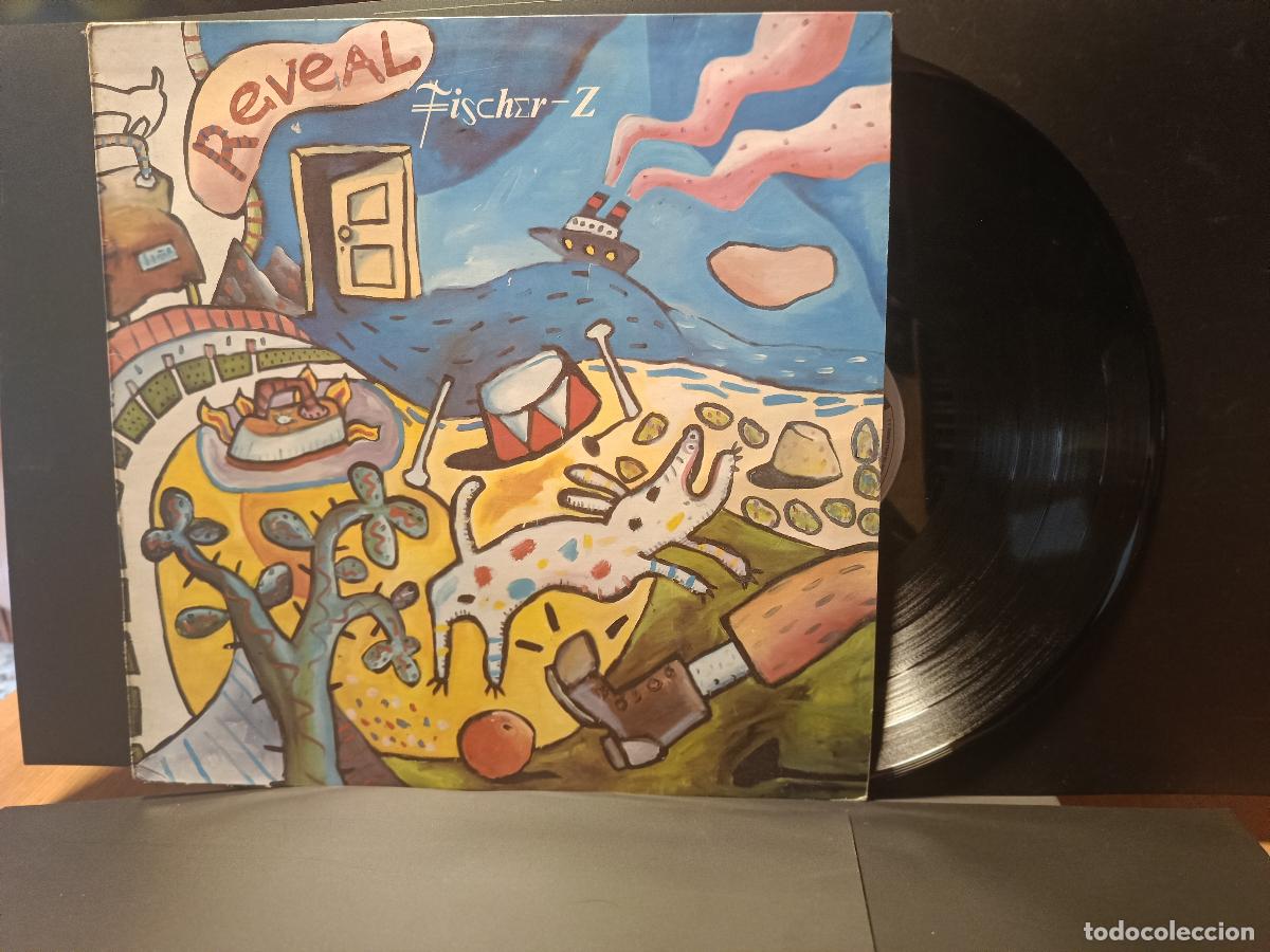 Discos de vinilo: FISCHER Z Reveal LP 1987 Ariola ESPA&Ntilde;A PEPETO