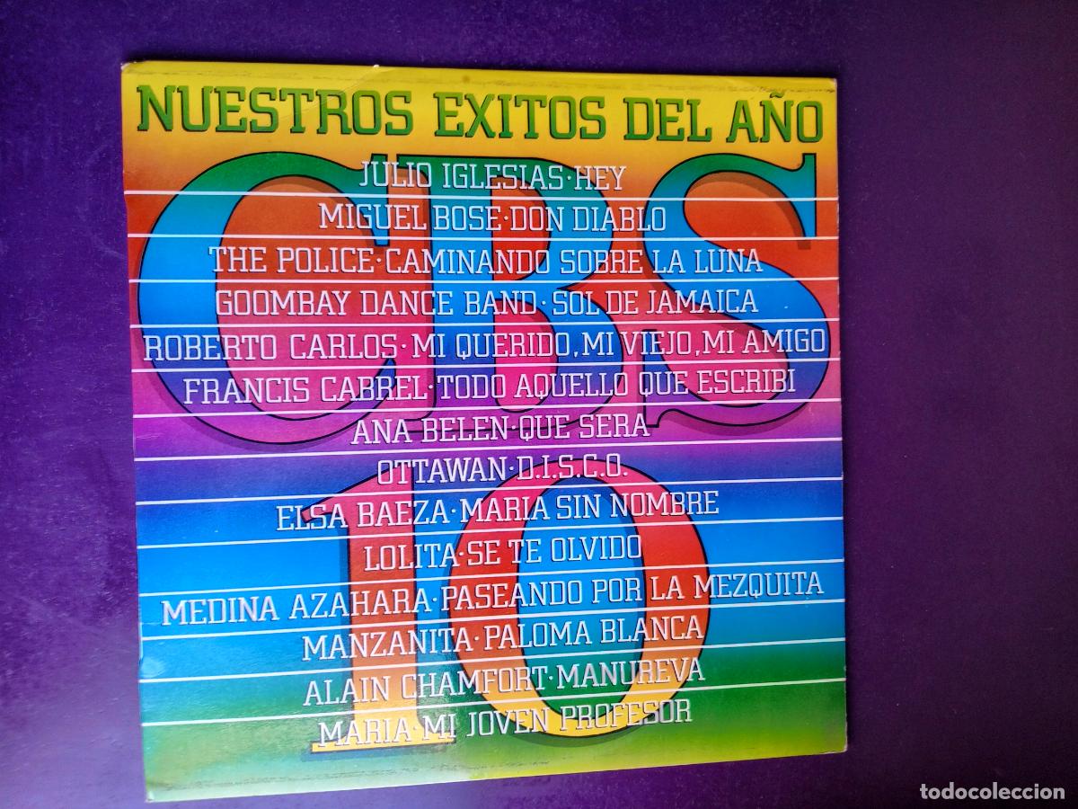 Discos de vinilo: CBS 10 - EXITOS DEL A&Ntilde;O - LP EMI 1980 - MIGUEL BOSE, POLICE, MANZANITA, MEDINA AZAHARA
