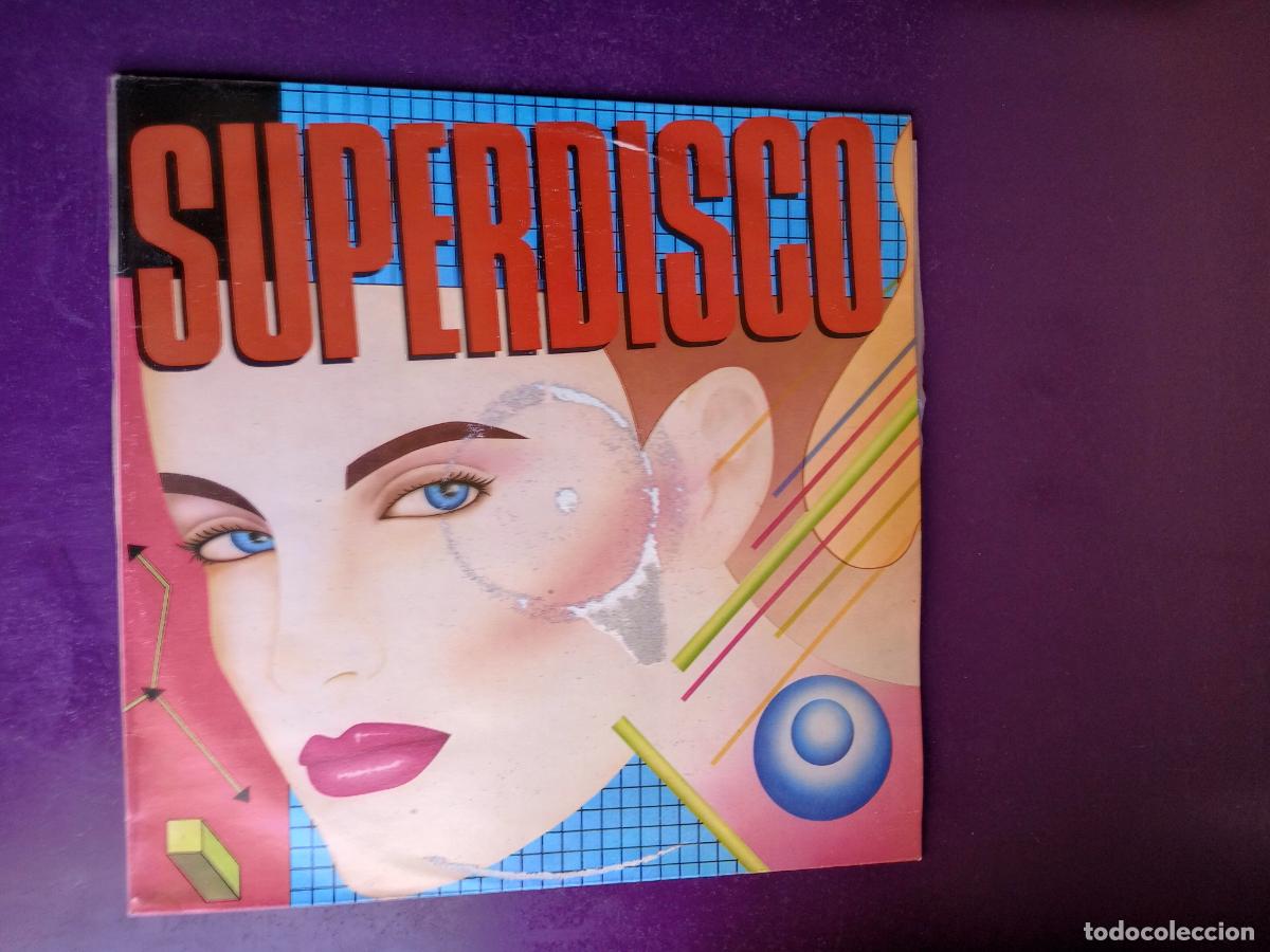 Discos de vinilo: Superdisco - LP CBS 1983 - ELECTRONICA DISCO - DEN HARROW, NENA, JIMMY CLIFF, P. LION, ETC