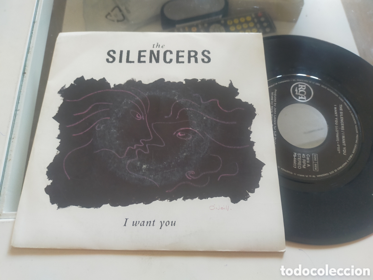 Vinyl-Schallplatten: The silencers single i want you Espa&ntilde;a 1991
