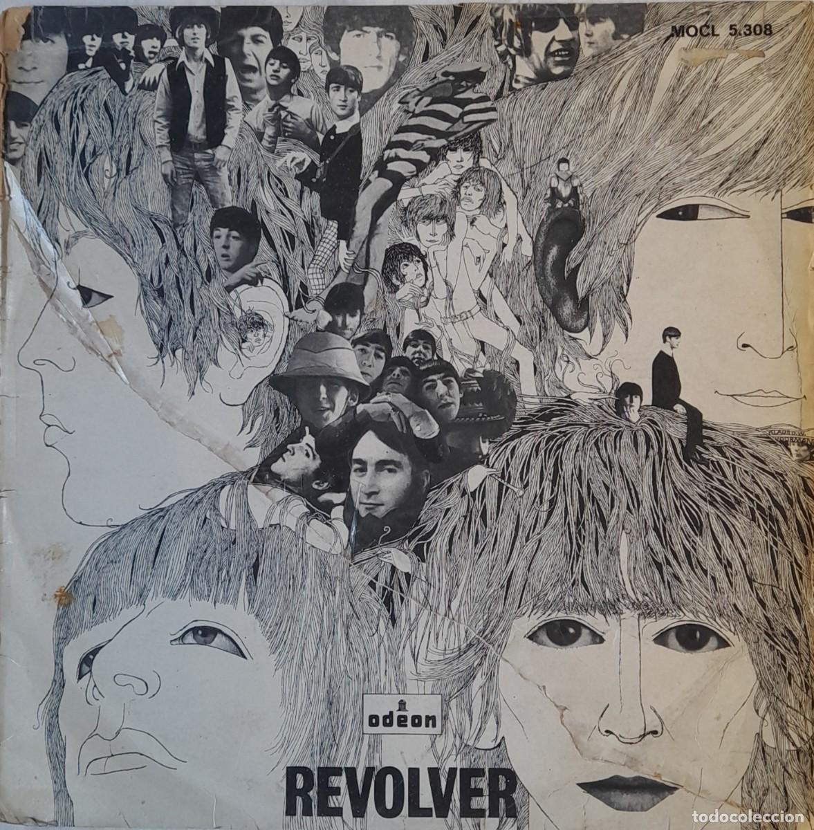 Discos de vinilo: Revolver. THE BEATLES. Ode&oacute;n 1966