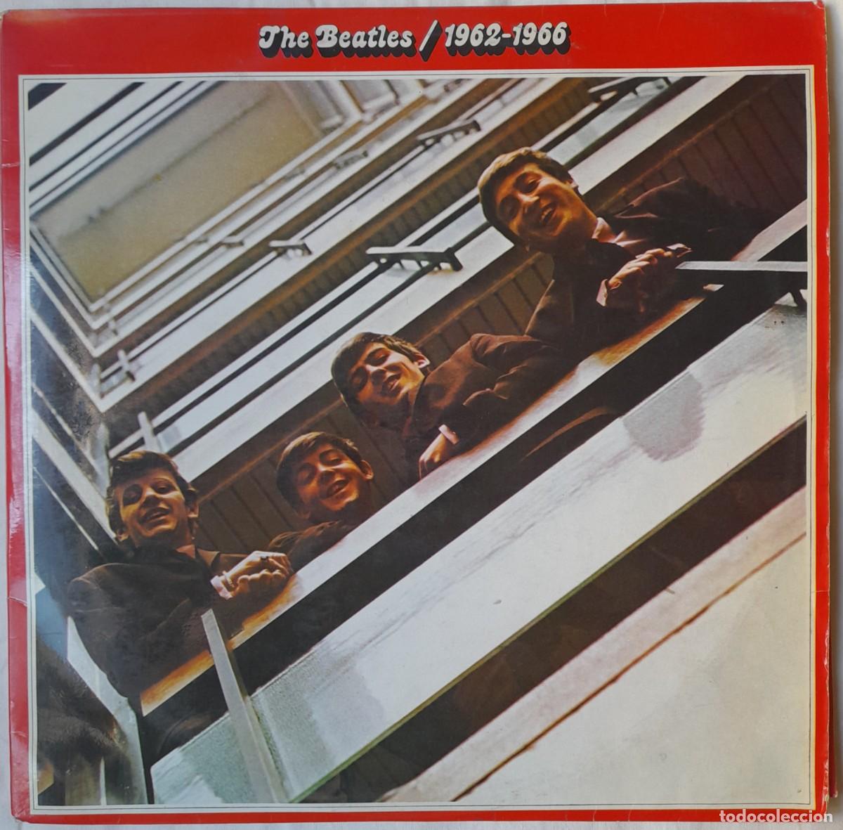 Discos de vinilo: The Beatles 1962-1966. Apple LP doble 1973