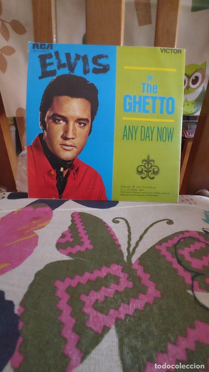Discos de vinilo: ELVIS PRESLEY-SINGLE IN THE GHETTO - Foto 2