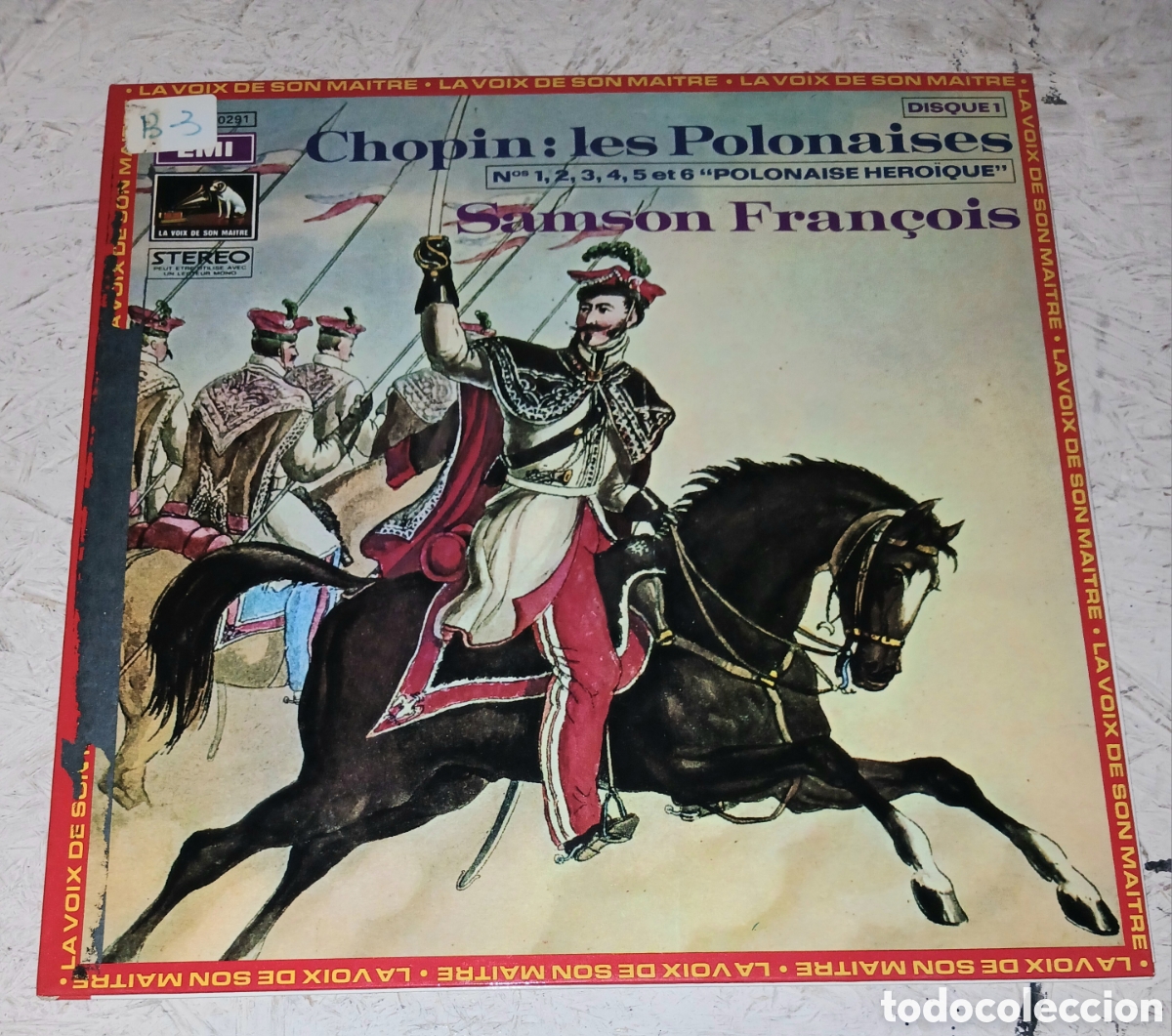 Discos de vinilo: Vinilo LP Box/Gatefold: Chopin: les Polonaises (Disque 1) - Samson Fran&ccedil;ois / La Voix de Son Ma&icirc;tre