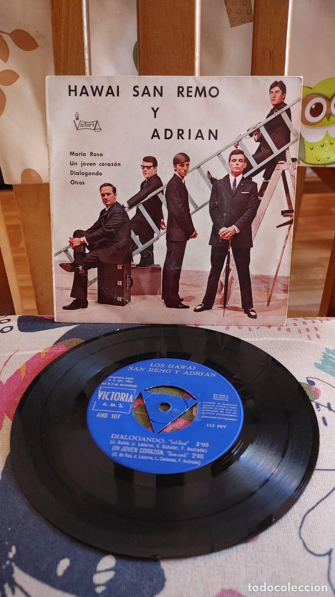 Discos de vinilo: HAWAI SAN REMO Y ADRIAN-EP MARIA ROSA +3