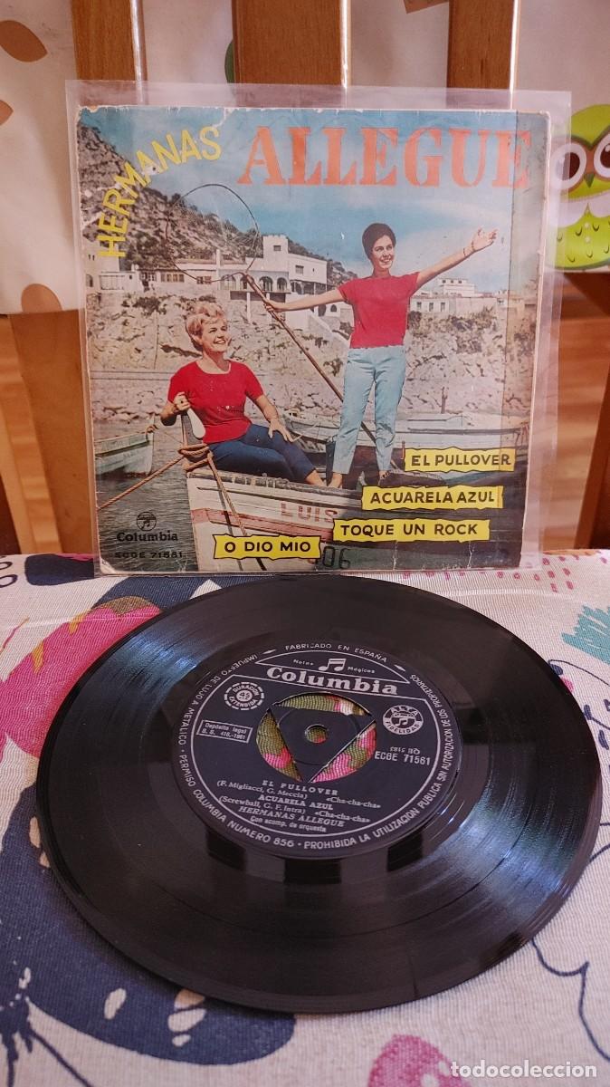 Discos de vinilo: HERMANAS ALLEGUE-EP EL PULLOVER +3 - Foto 1