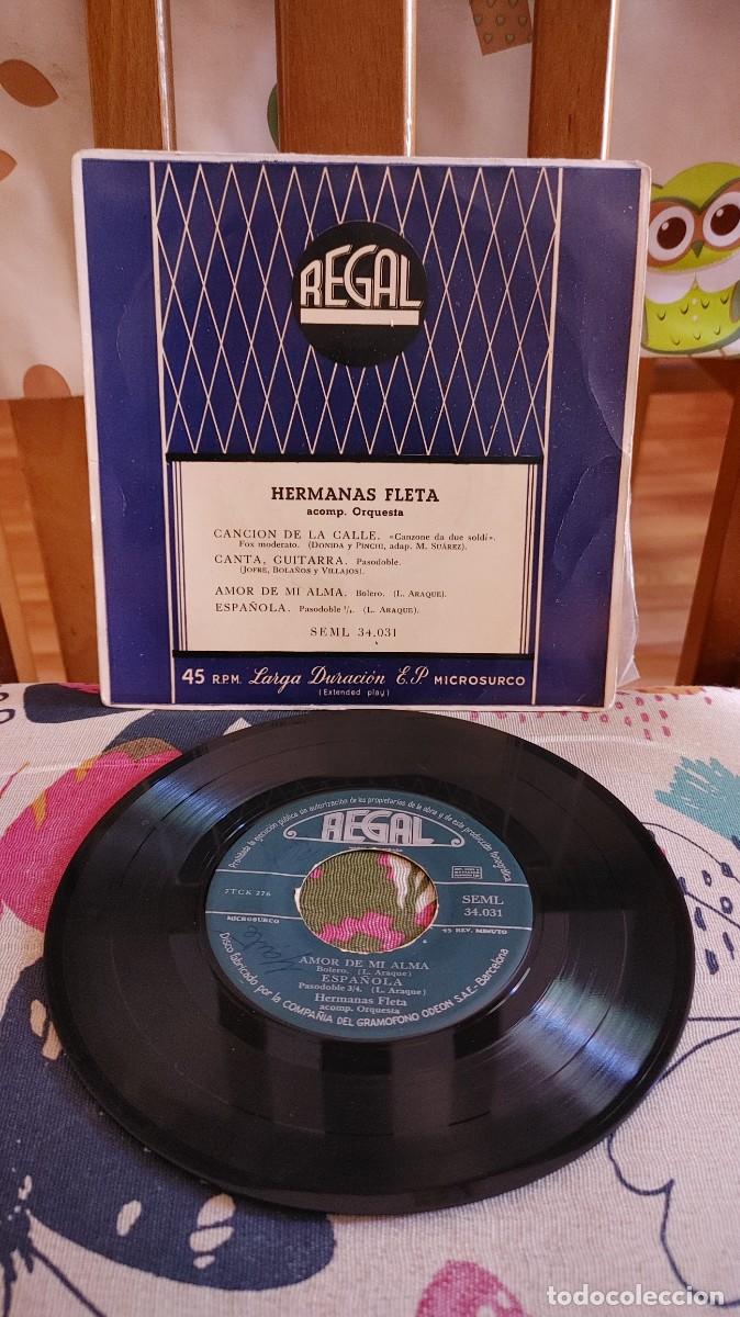 Discos de vinilo: HERMANAS FLETA-EP CANCION DE LA CALLE +3
