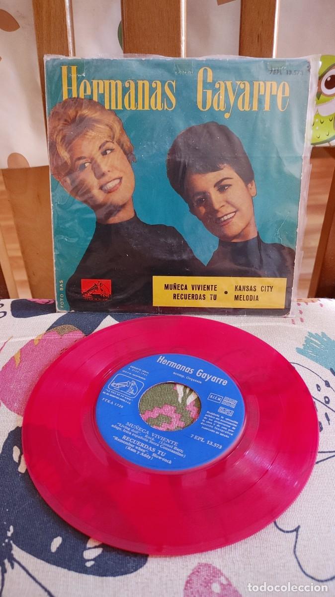 Discos de vinilo: HERMANAS GAYARRE-EP MU&Ntilde;ECA VIVIENTE +3