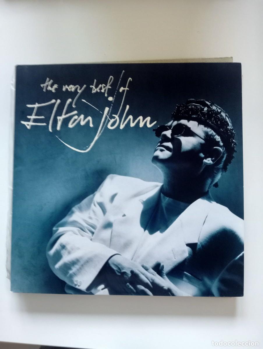 Discos de vinilo: Elton John - The Very Best Of Elton John (2xLP, Comp, Red) 1990