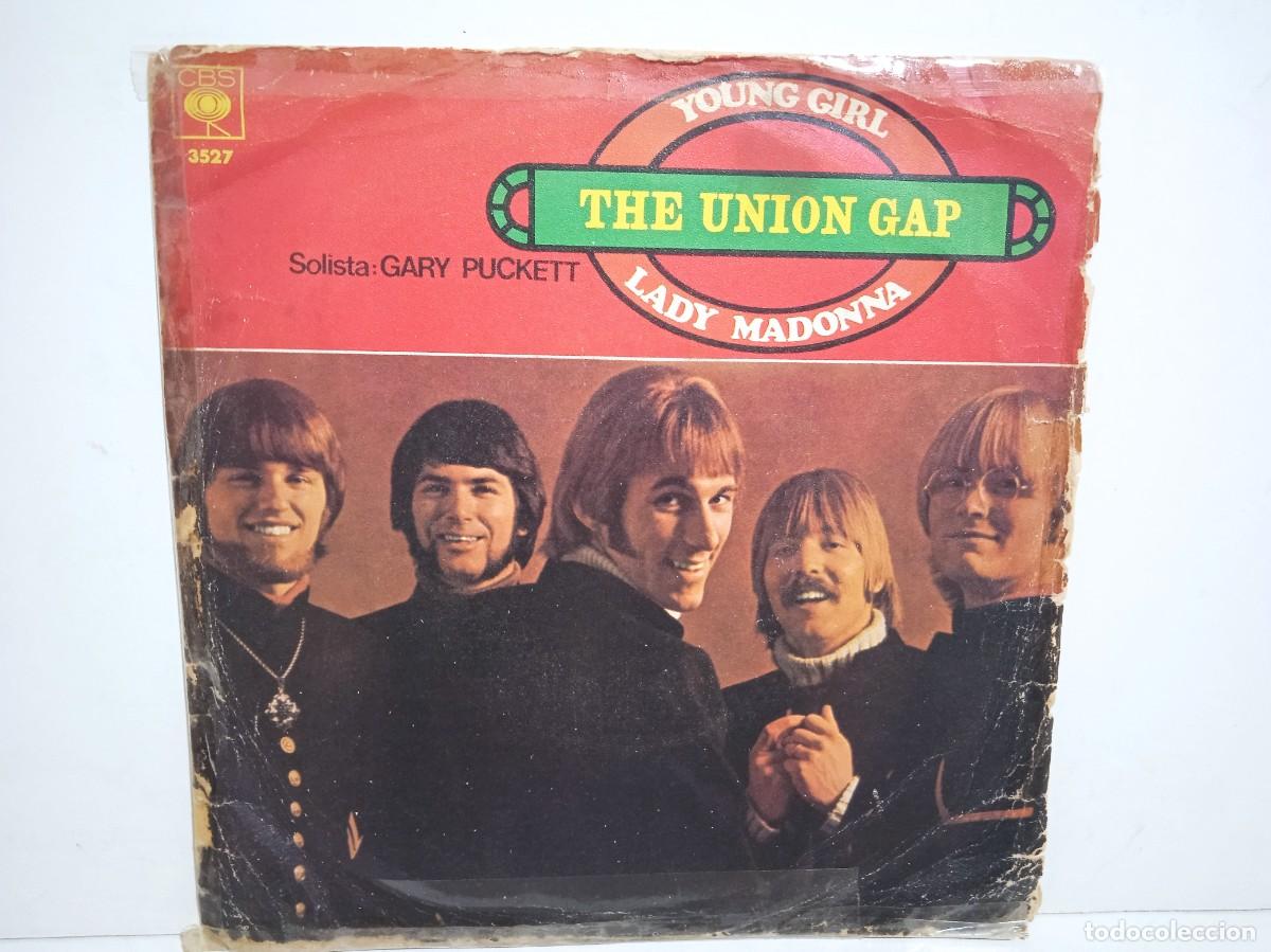Discos de vinilo: The Union Gap (Gary Puckett) - Young Girl / Lady Madonna - Single - 1968