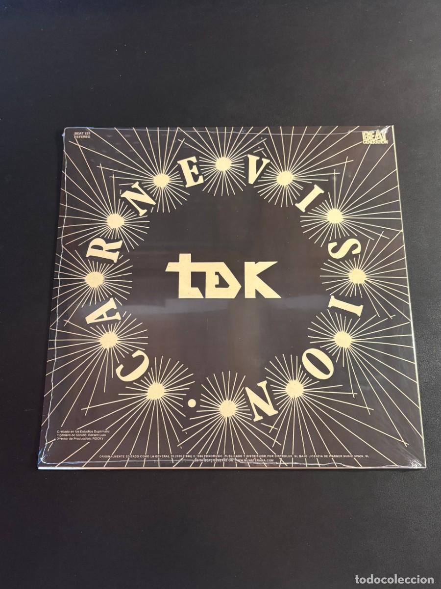 Discos de vinilo: TDeK Carnevision Disco de vinilo LP 12&rdquo; punk TDK