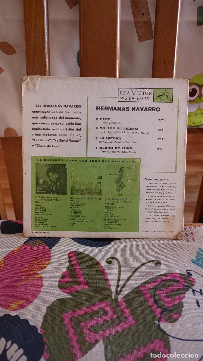 Discos de vinilo: HERMANAS NAVARRO-EP PEPE +3 - Foto 2