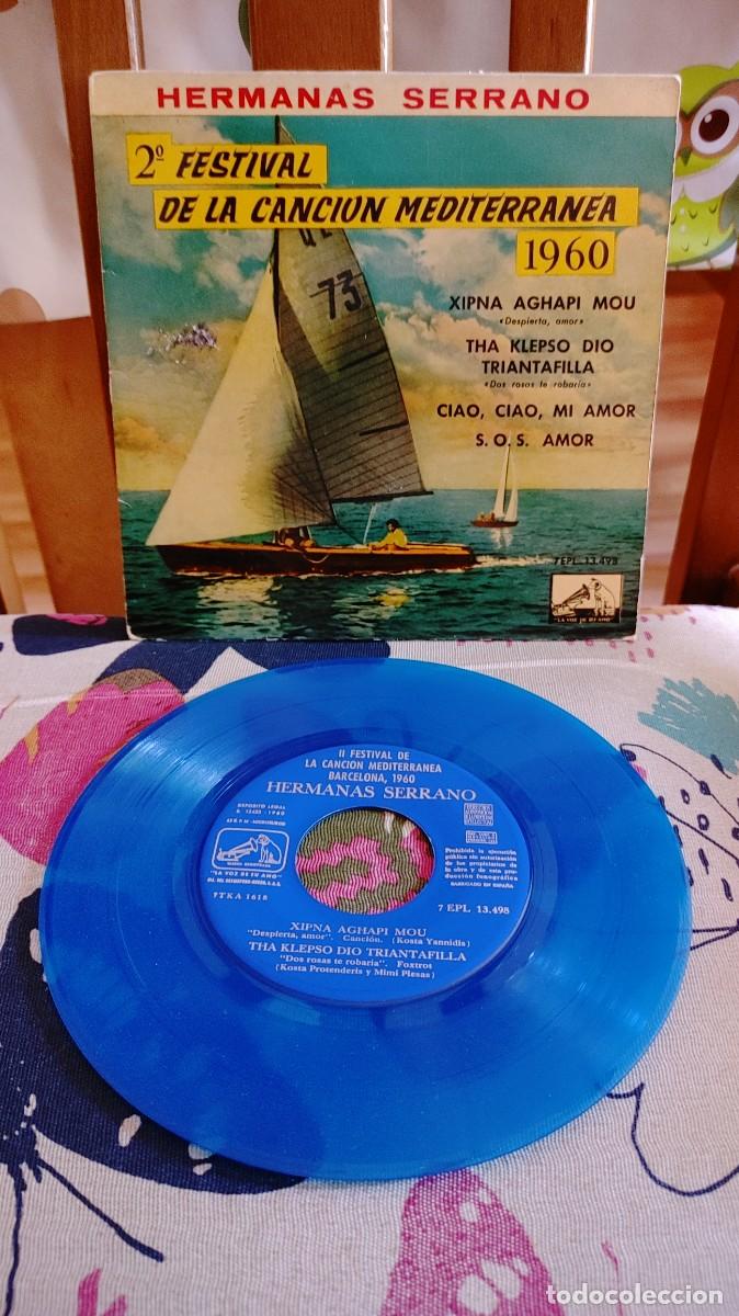 Discos de vinilo: HERMANAS SERRANO-EP XIPNA AGHAPI MOU +3