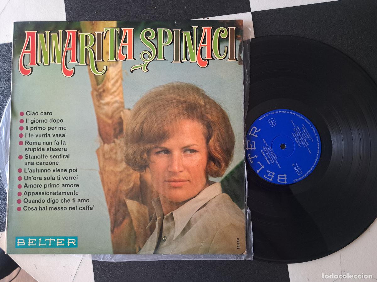 Discos de vinilo: LP Annarita Spinaci 1969 BELTER VG+/VG+