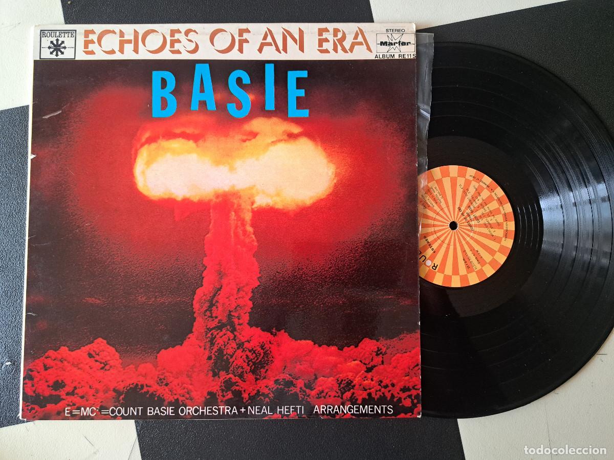 Discos de vinilo: LP Count Basie Orchestra + Neal Hefti &ndash; Basie (E = MC&sup2;) DOBLE VG+