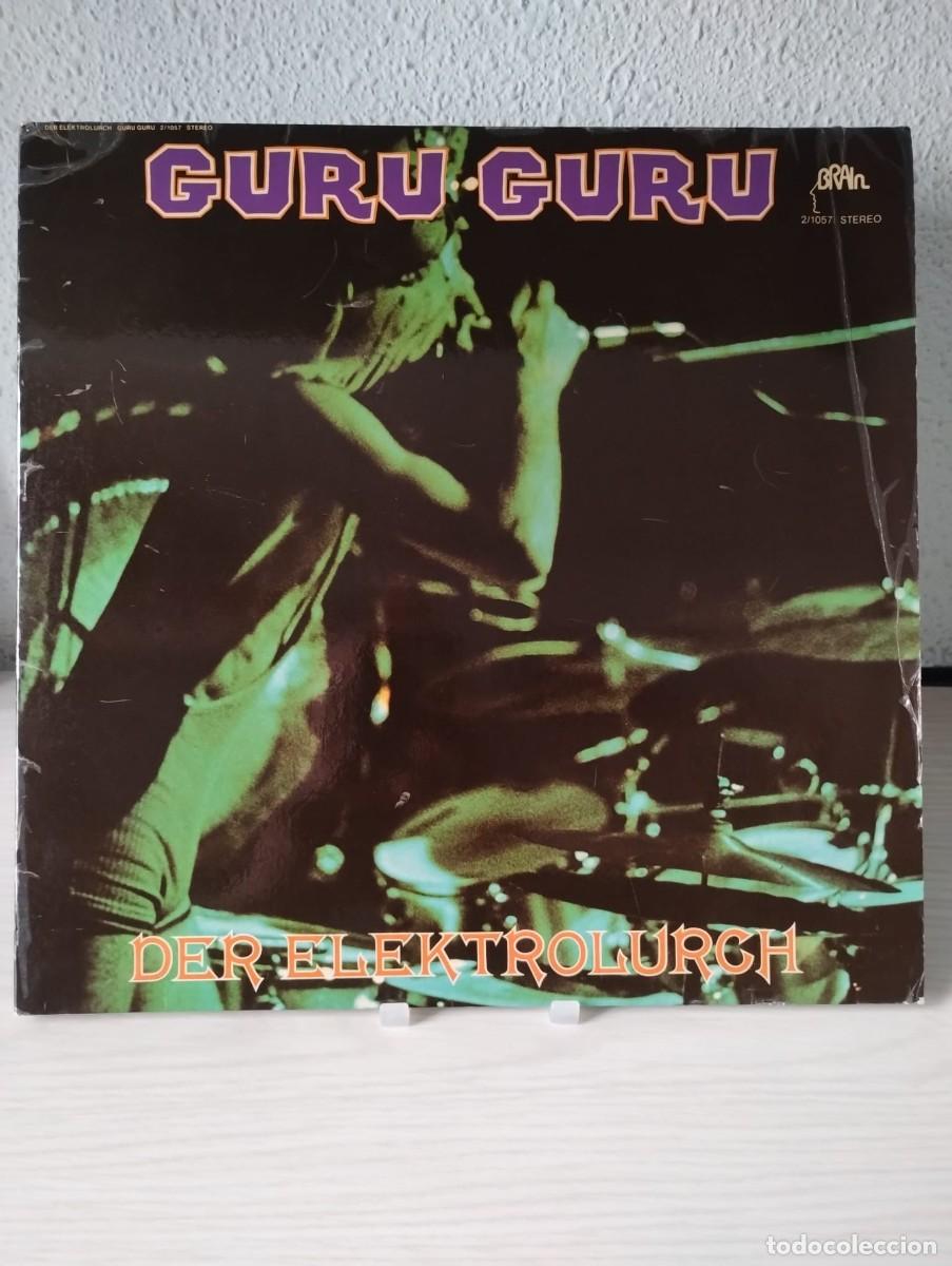 Discos de vinilo: GURU GURU Der Elektrolurch (Brain &lrm;2/1057, Alemania 1974)