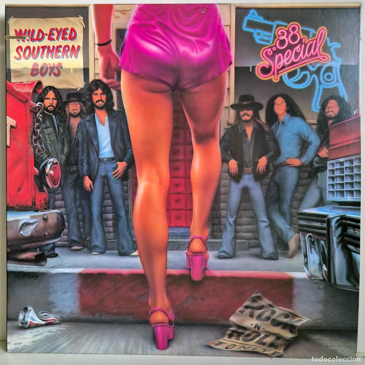 Discos de vinilo: 38 Special - Wild-eyed Southern boys. LP vinilo