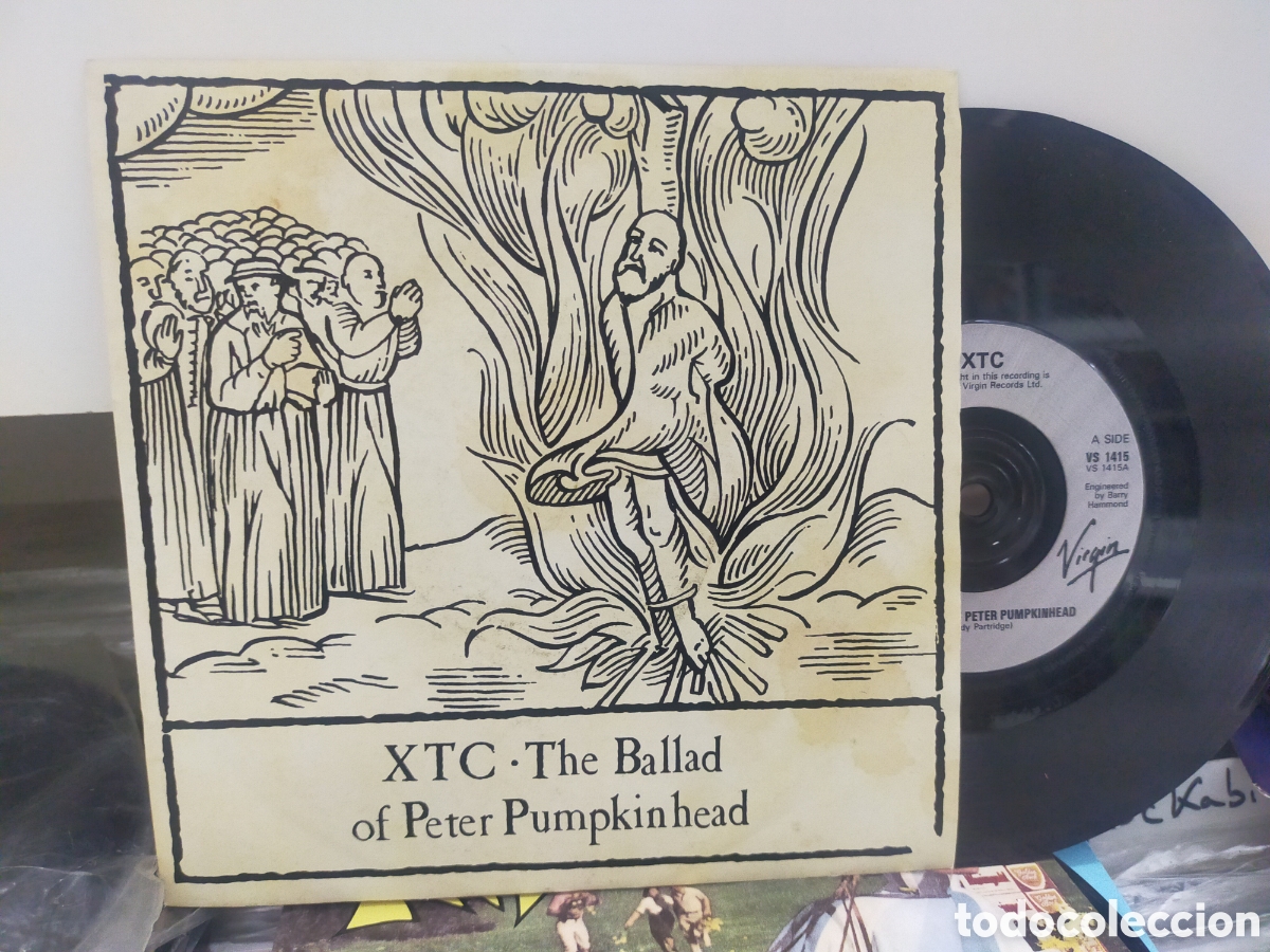 Discos de vinilo: Xtc single the ballad of Peter pumpkinhead 1992