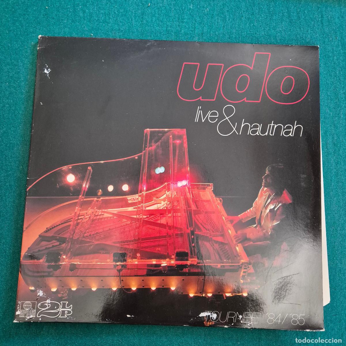 Discos de vinilo: Udo J&uuml;rgens &ndash; Live & Hautnah