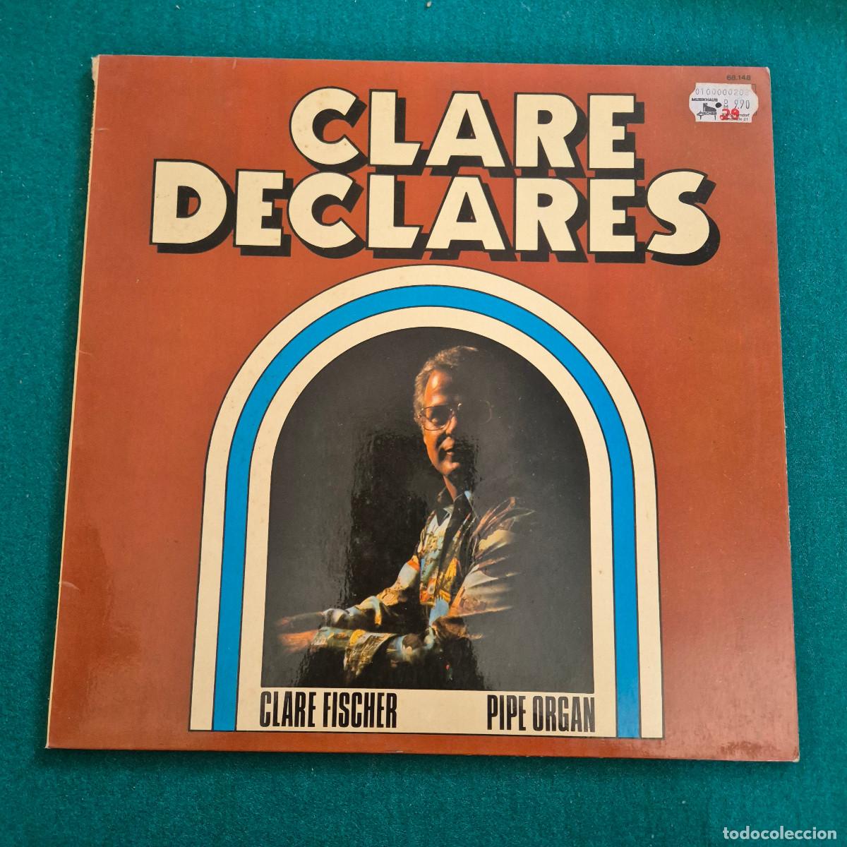 Discos de vinilo: Clare Fischer &ndash; Clare Declares - Pipe Organ