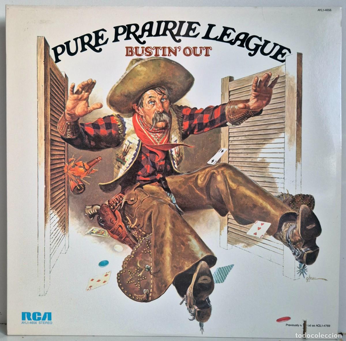 Discos de vinilo: Pure Prairie League - Bustin' Out. LP vinilo