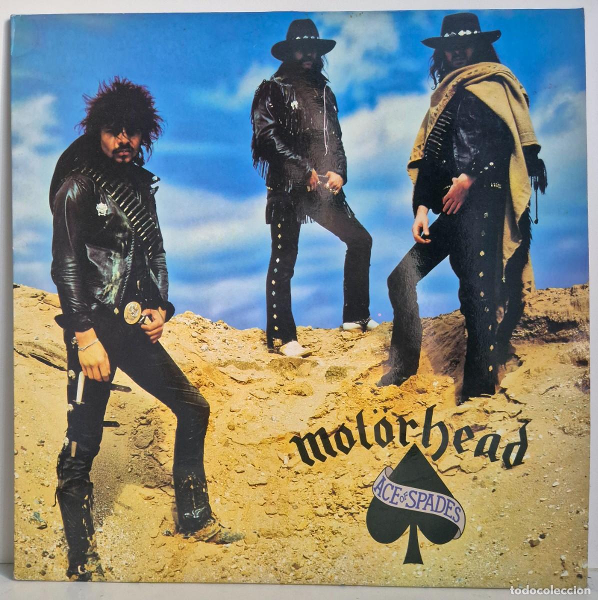 Discos de vinilo: Mot&ouml;rhead- Ace of Spades. LP vinilo