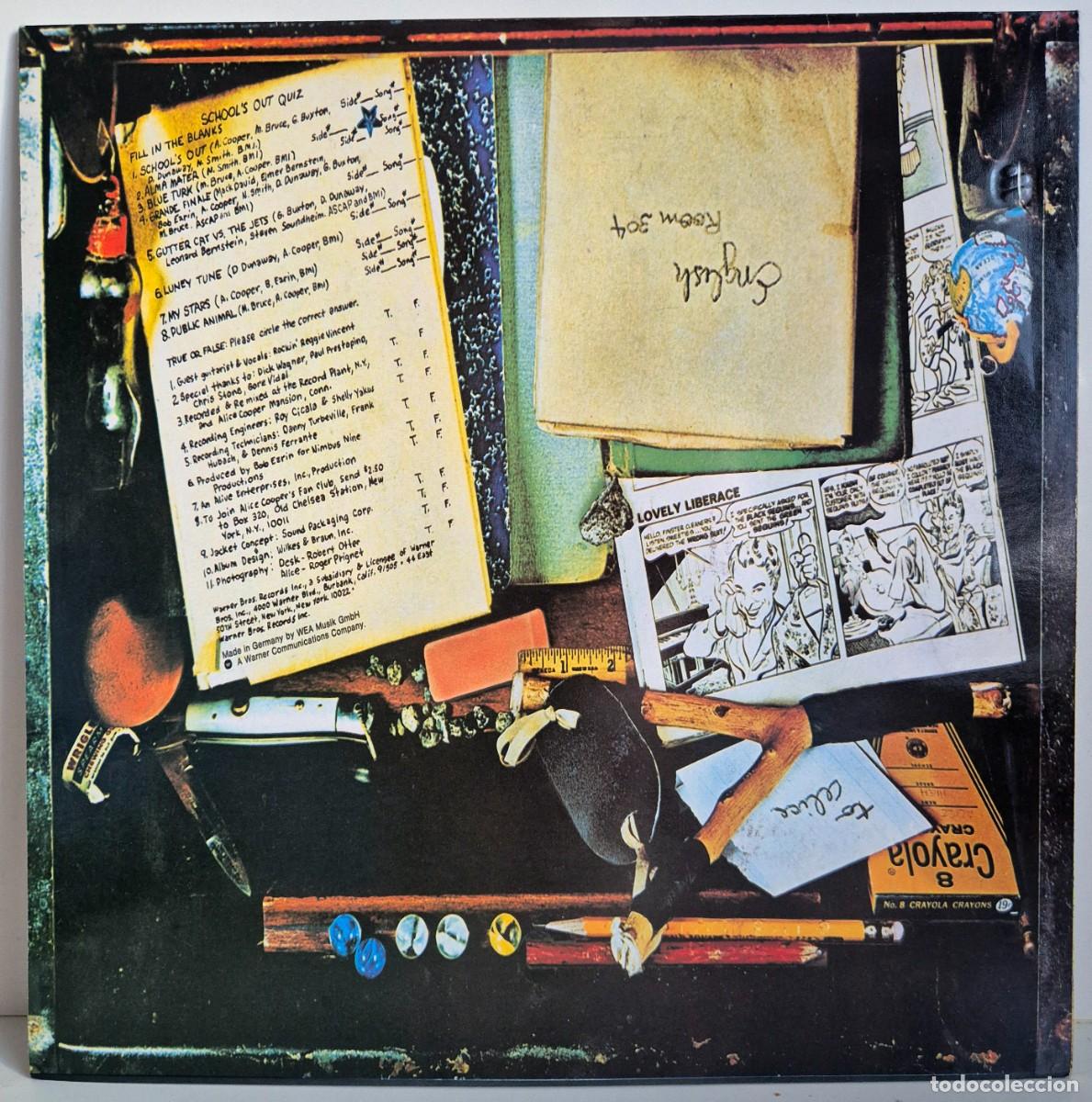 Discos de vinilo: Alice Cooper - Schools Out. LP vinilo - Foto 2