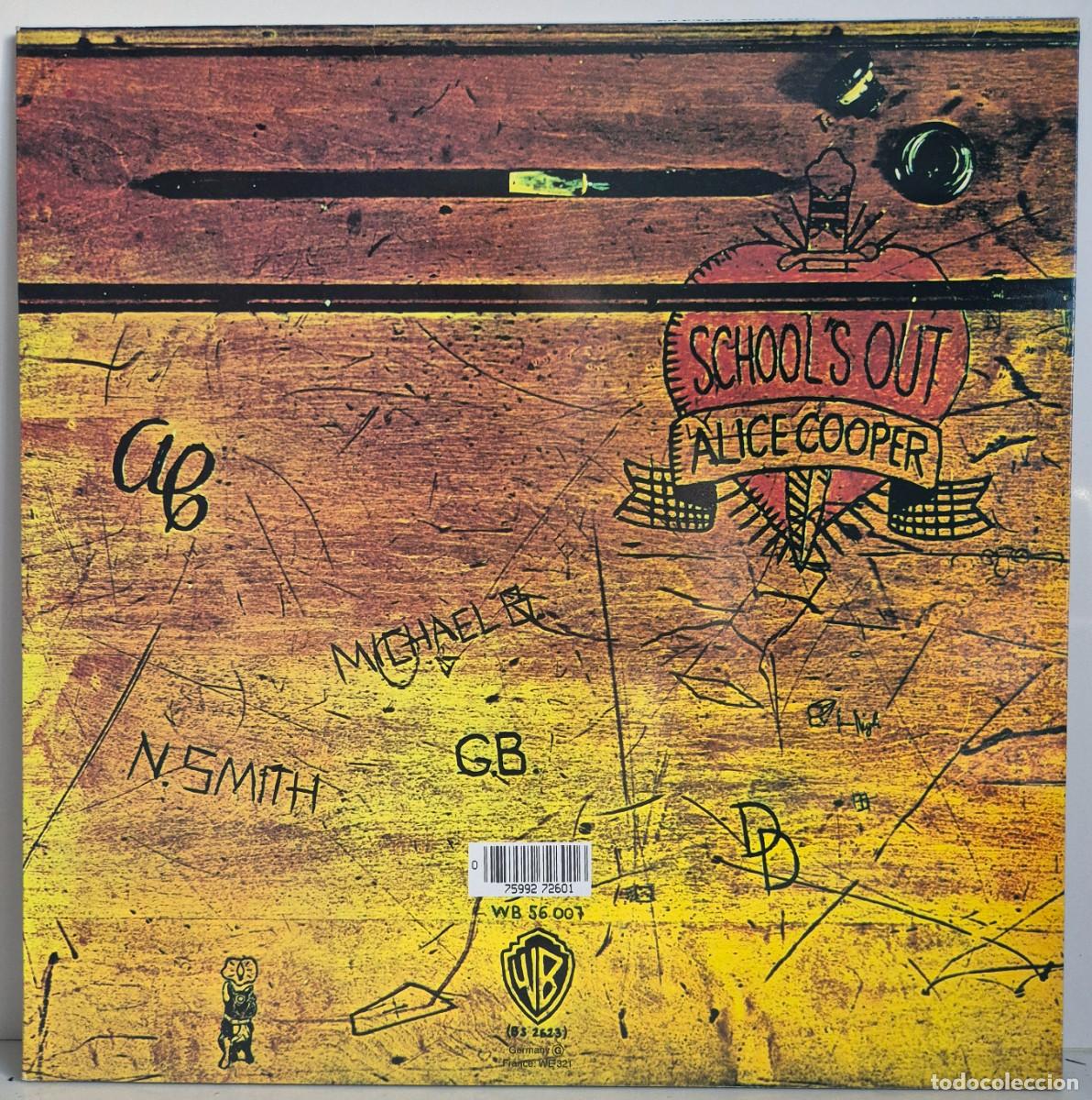 Discos de vinilo: Alice Cooper - School's Out. LP vinilo