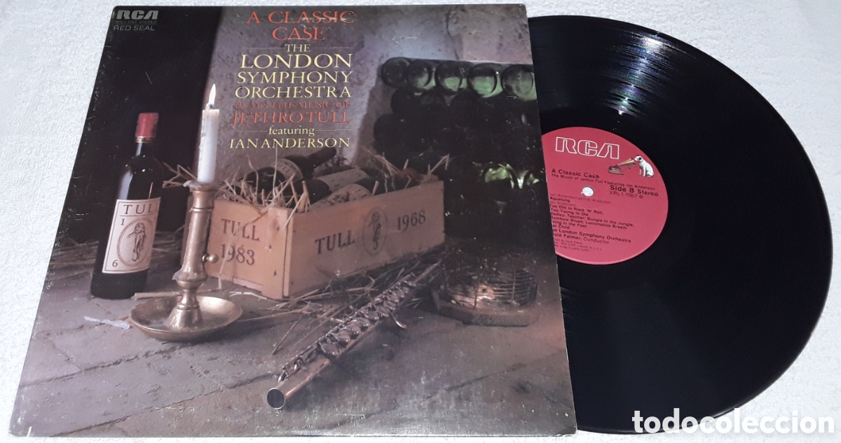 Discos de vinilo: LP- LONDON SYMPHONY ORCHESTRA - Plays the music of JETHRO TULL featuring IAN ANDERSON - MADE IN USA