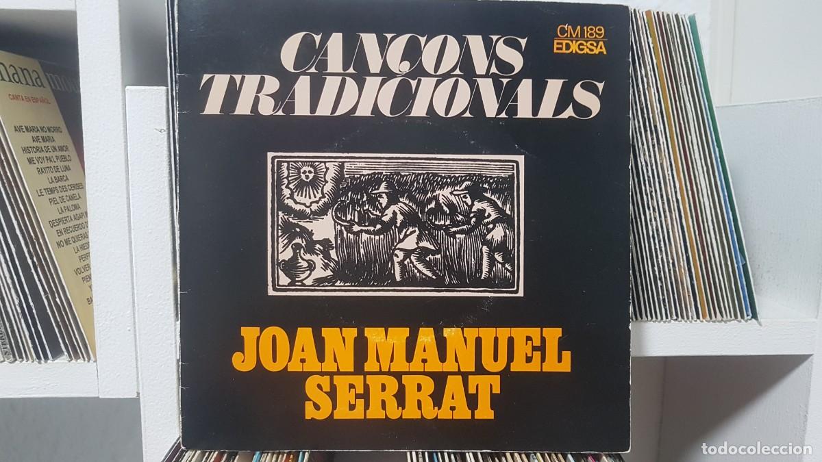 Discos de vinilo: C) Joan Manuel Serrat &rdquo;El ball de la civada / El rossinyol +2&rdquo; Ep a&ntilde;o 1972 PROMO - LEER DESCRIPCION