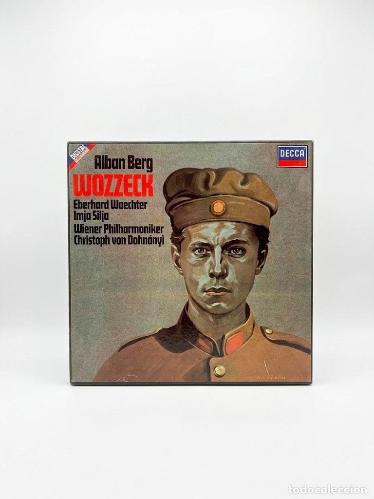 Discos de vinil: Caja 2 LP Alban Berg - Wozzeck - Christoph von Dohn&aacute;nyi, Silja - Decca Digital 1981 + Libreto