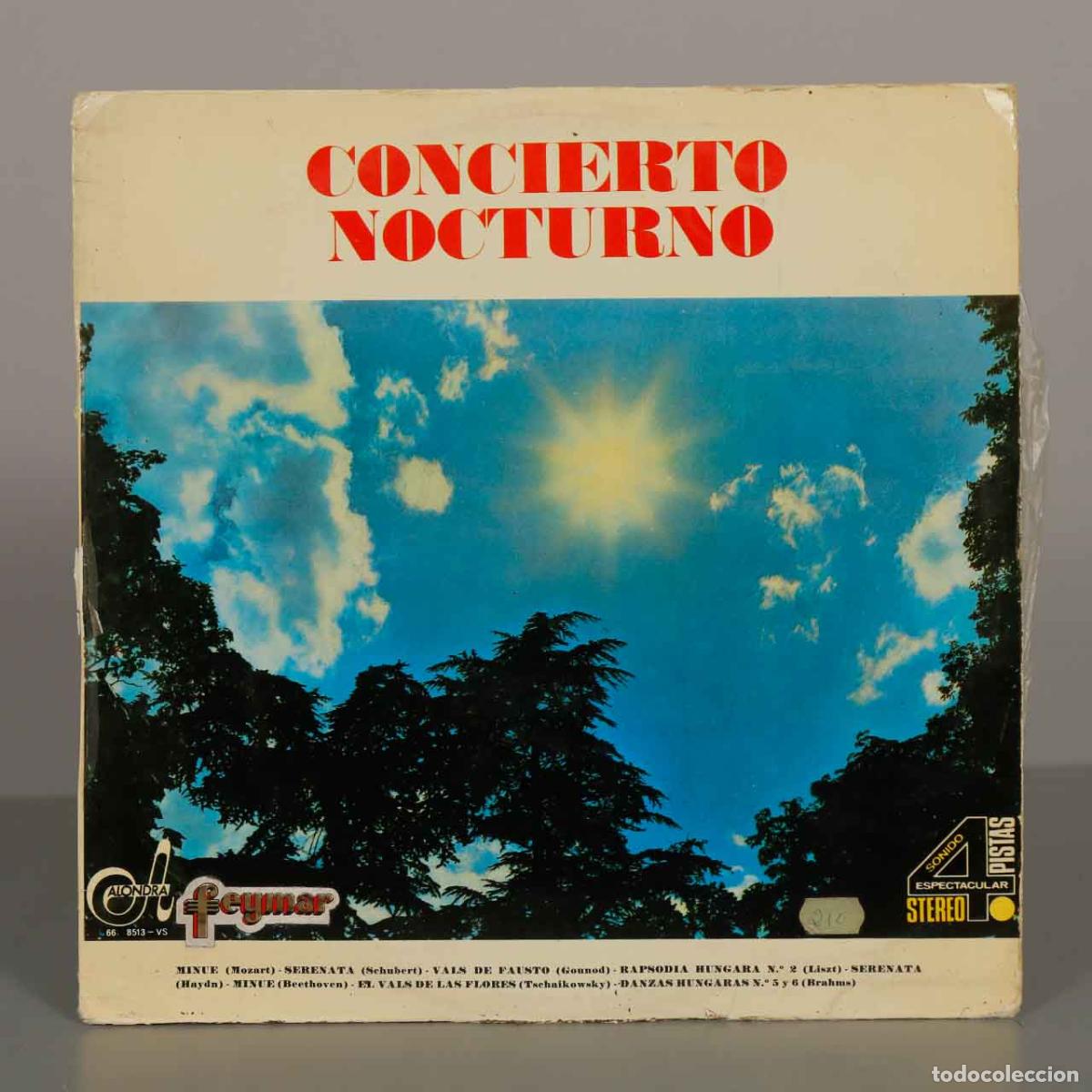 Discos de vinilo: LP. Concierto Nocturno - Diversas Orquestas
