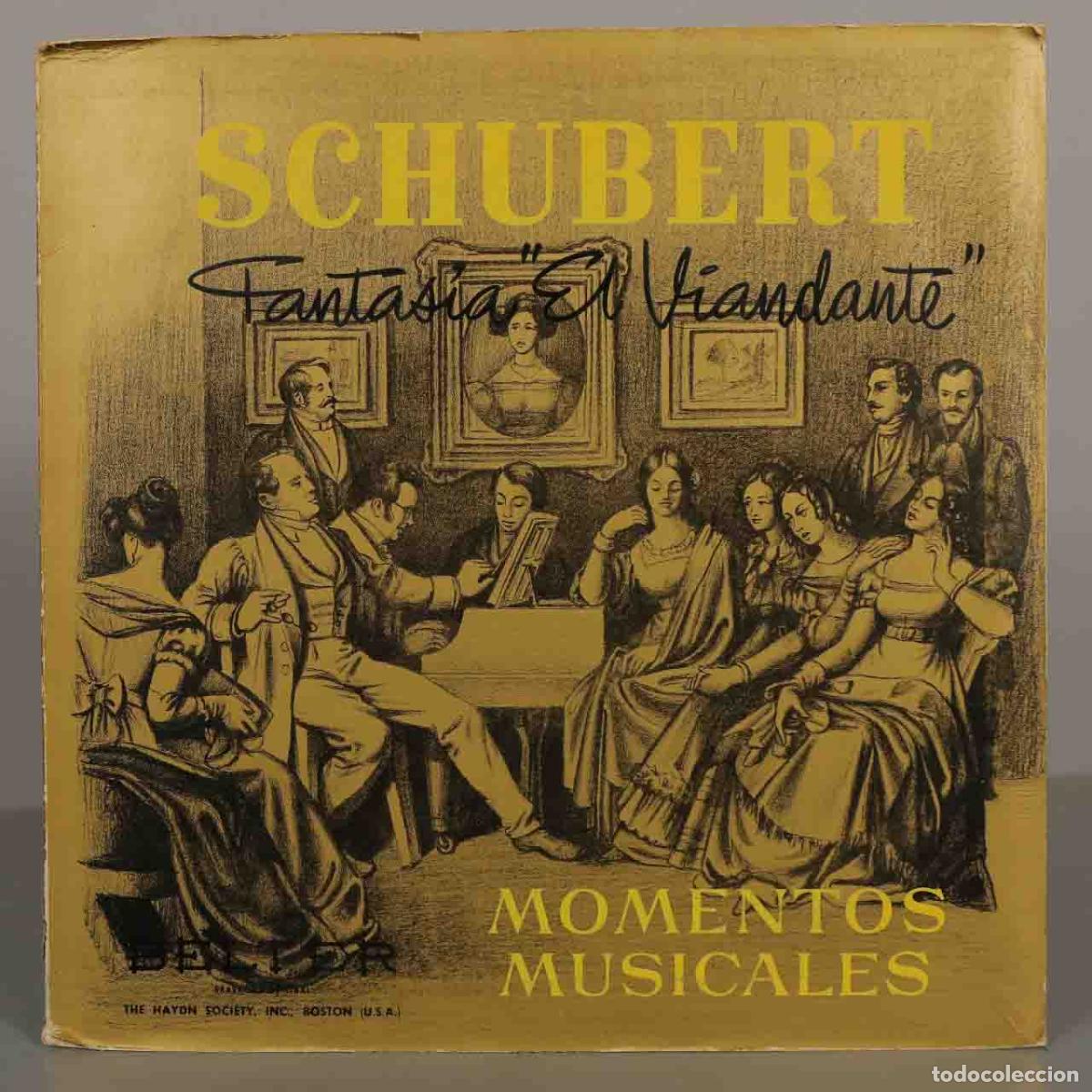 Discos de vinilo: LP. Schubert Fantasia El Viandante Momentos Musicales - The