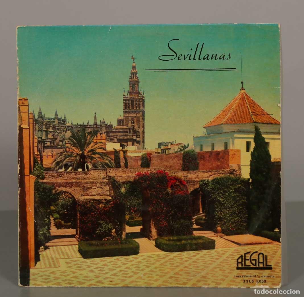 Discos de vinilo: LP. Sevillanas - Emma Maleras, Los Sevillanos, Los Macarenos