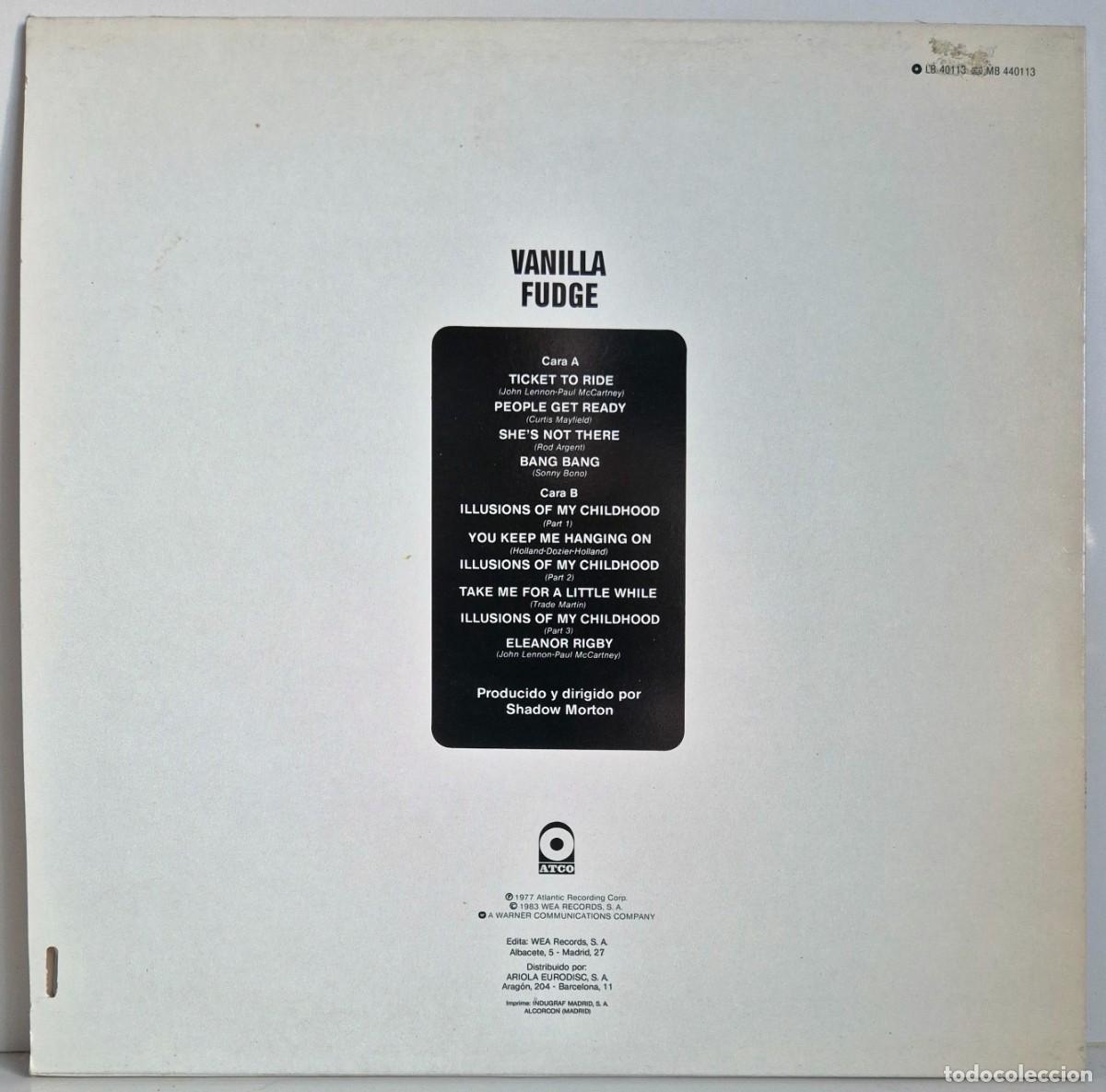 Discos de vinilo: Vanilla Fudge. LP vinilo - Foto 2