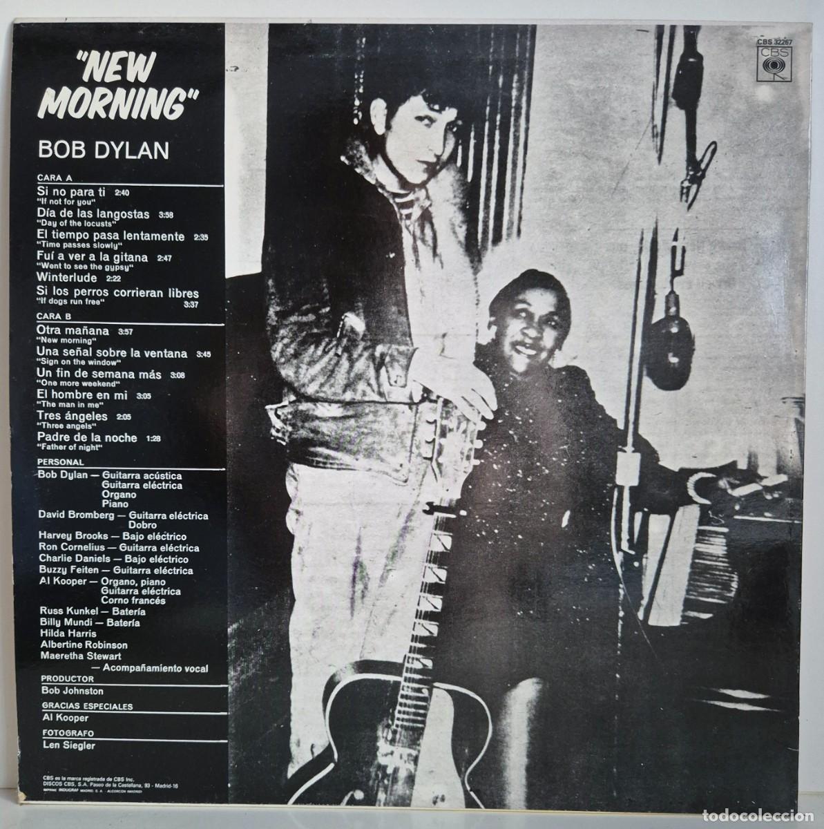Discos de vinilo: Bob Dylan - New morning. LP vinilo - Foto 2