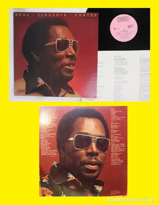 Discos de vinilo: CLARENCE CARTER, real clarence carter 1974 SOUL, BLUES !! RARA 1&ordf; EDIC ORG JAPAN + INSERTO, IMPECABL