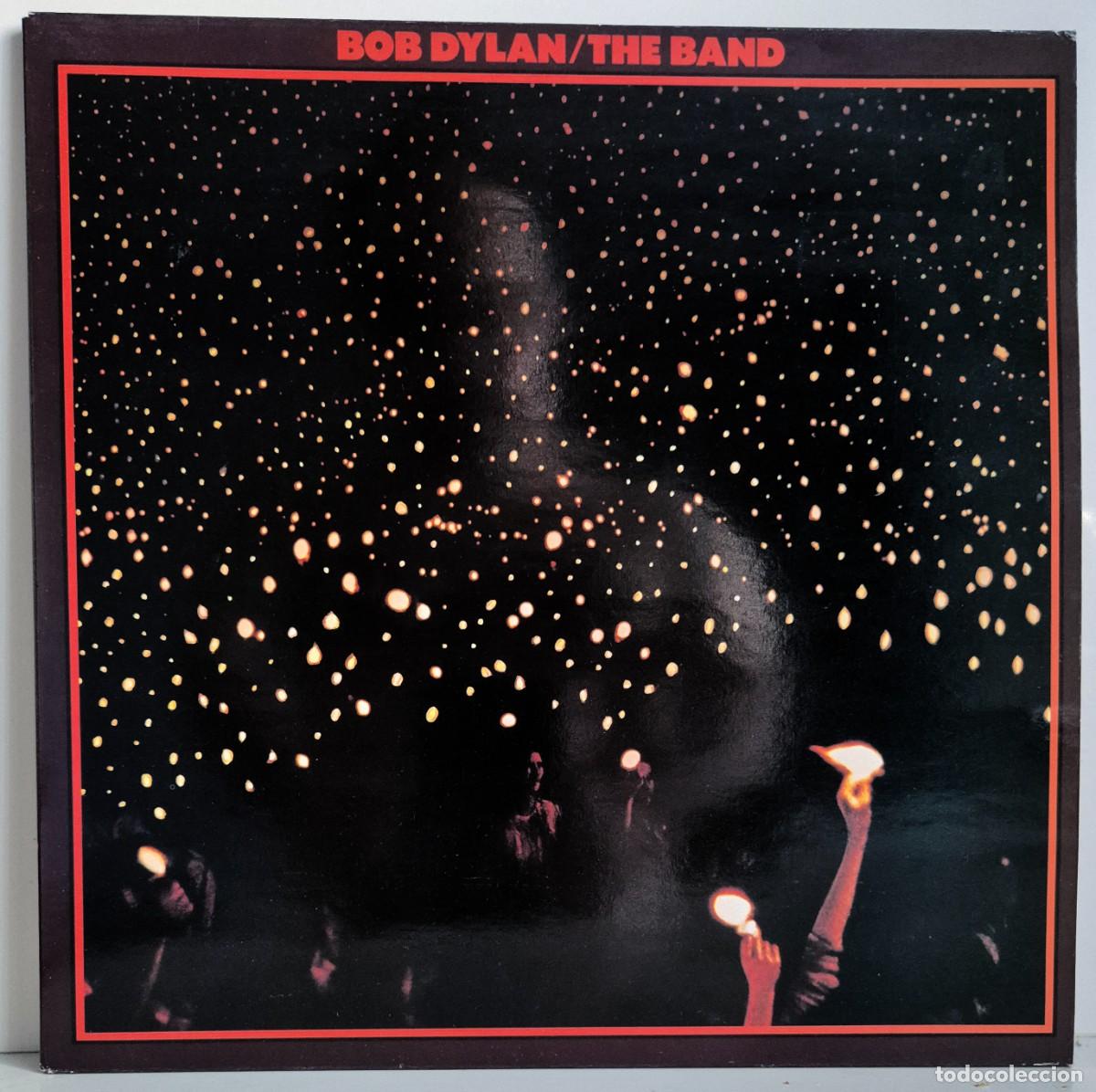 Discos de vinilo: Bob Dylan & The Band. Before the flood. Doble LP vinilo gatefold. Recorded live in concert