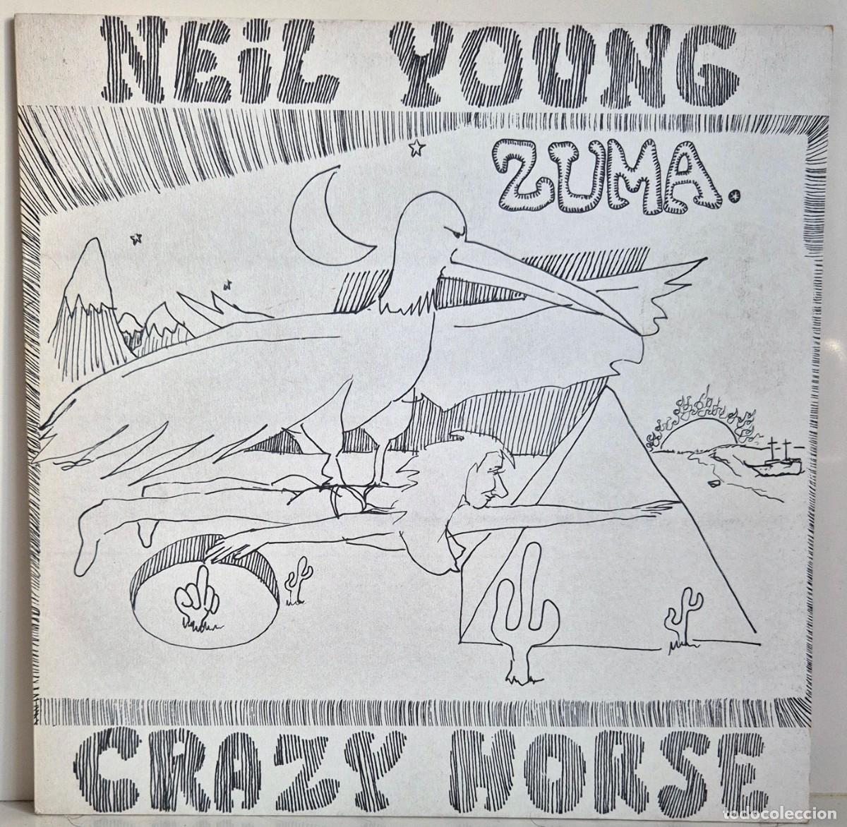 Discos de vinilo: Neil Young & Crazy Horse - Zuma. LP vinilo