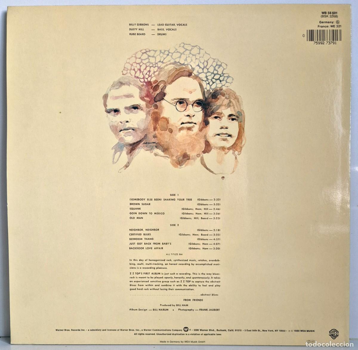Discos de vinilo: ZZ Top - First album. LP vinilo - Foto 2