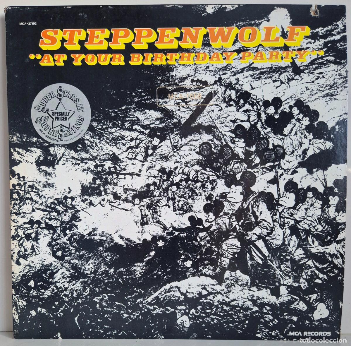Discos de vinilo: Steppenwolf - At your birthday party. LP vinilo
