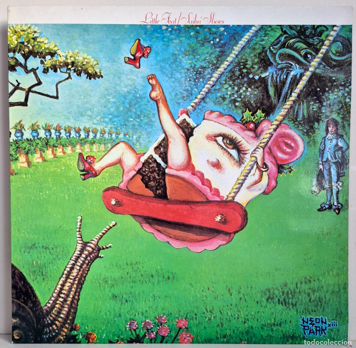 Discos de vinilo: Little Feat - Sailin' shoes. LP vinilo