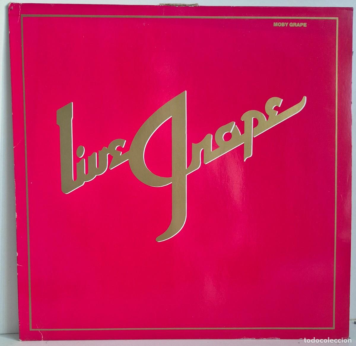 Discos de vinilo: Moby Grape - Live Grape. Vinilo LP