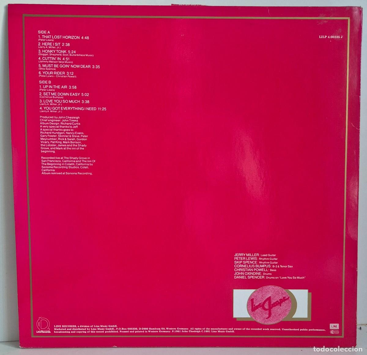 Discos de vinilo: Moby Grape - Live Grape. Vinilo LP - Foto 2