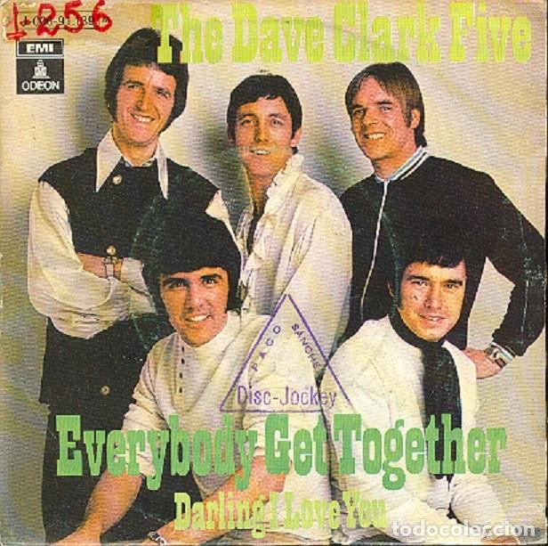 Discos de vinilo: The Dave Clark Five &ndash; Everybody get together; Darling I love you &ndash; ODEON 91.139 &ndash; 1970